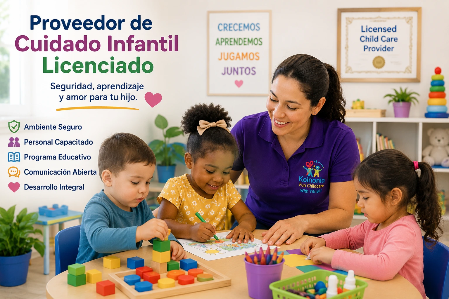 Licensed childcare provider in West Haven Connecticut