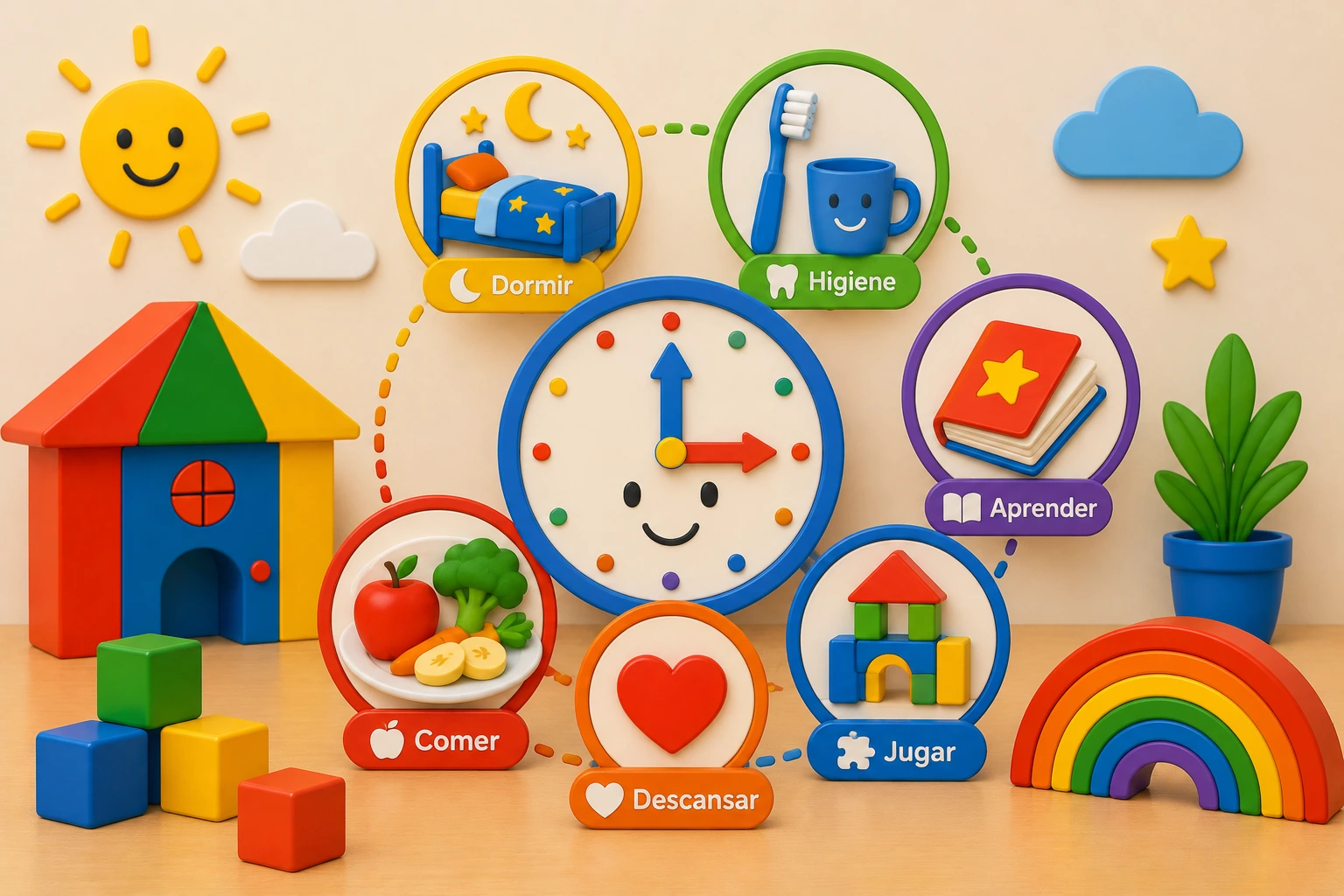Healthy routines for young children